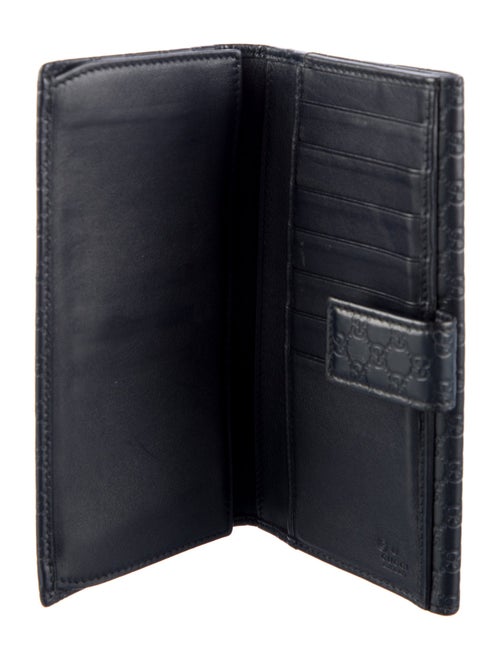 Gucci Microguccissima Pattern Leather French Purse