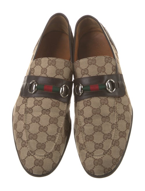 Gucci GG Canvas Canvas Loafers