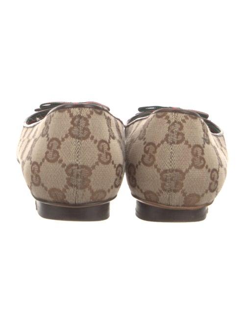 Gucci GG Canvas Canvas Ballet Flats