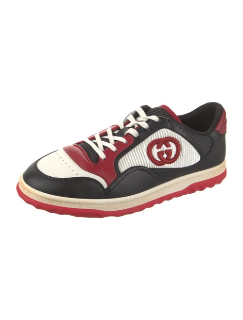 Gucci Interlocking G Logo Leather Sneakers