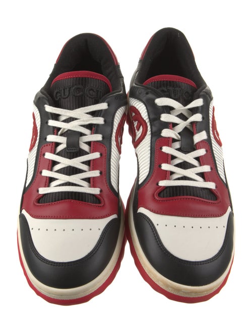 Gucci Interlocking G Logo Leather Sneakers