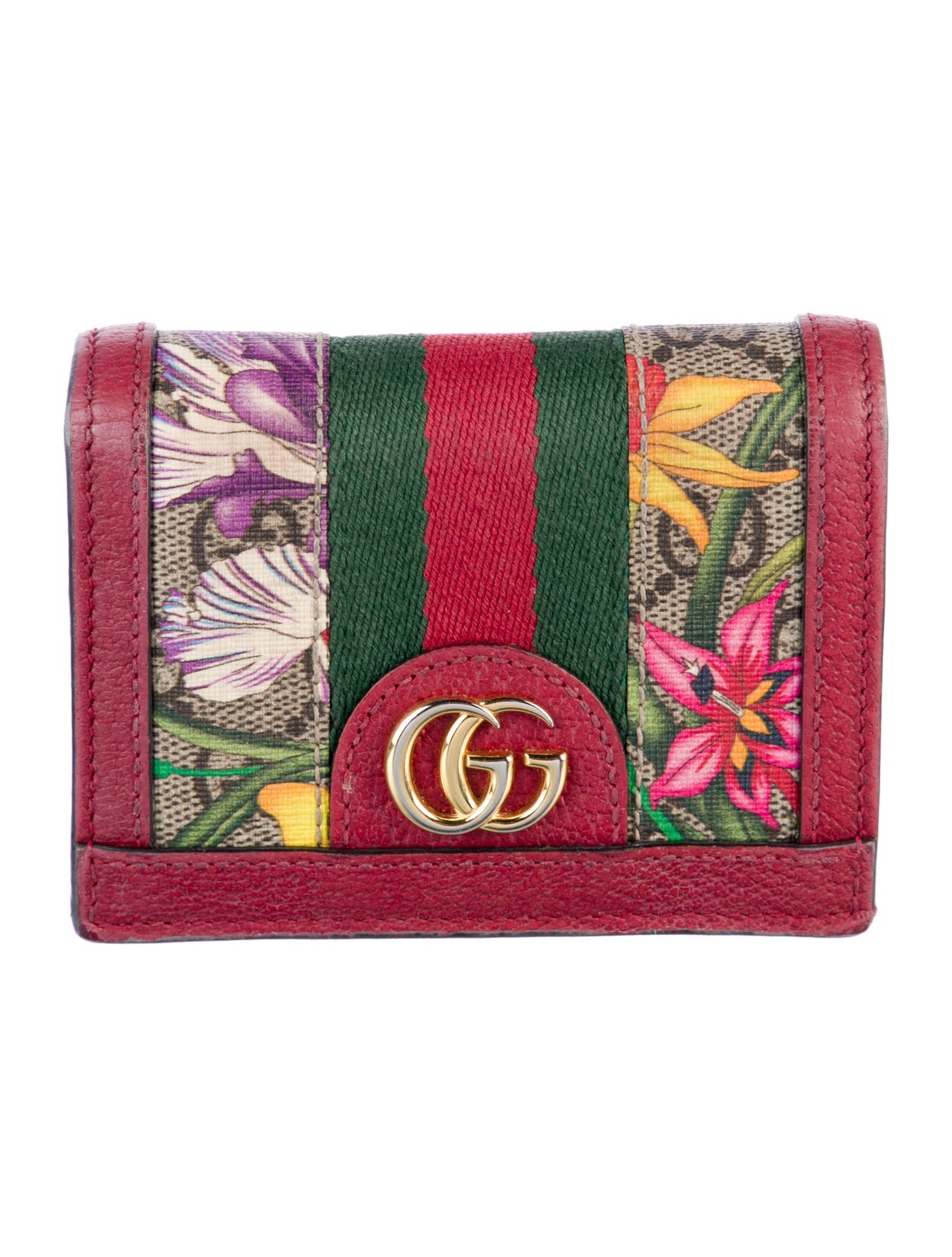 Gucci Ophidia Flora Print Wallet