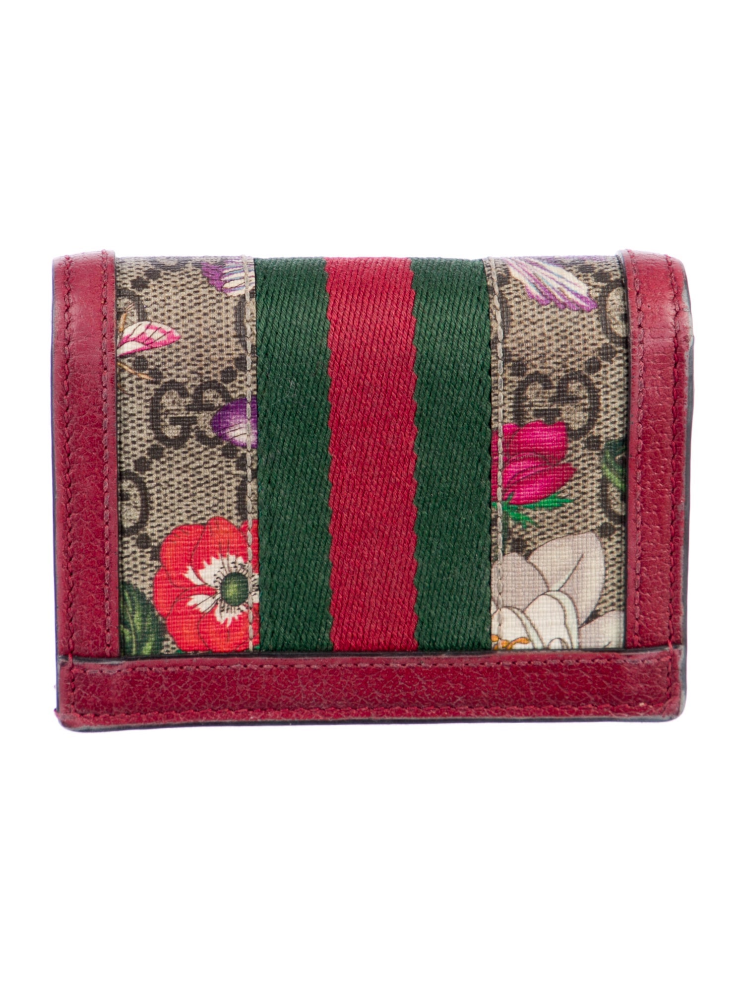 Gucci Ophidia Flora Print Wallet