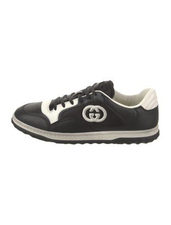 Gucci Interlocking G Logo Leather Sneakers