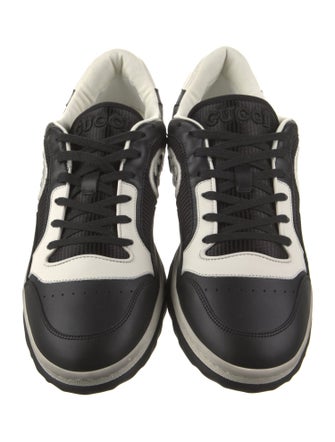 Gucci Interlocking G Logo Leather Sneakers