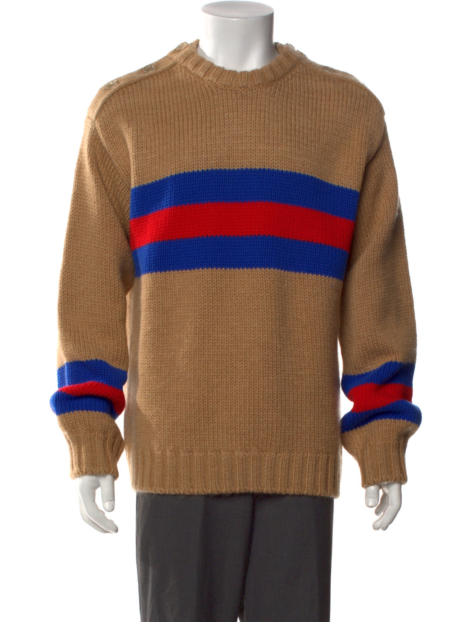Gucci Wool Striped Pullover w/ Tags