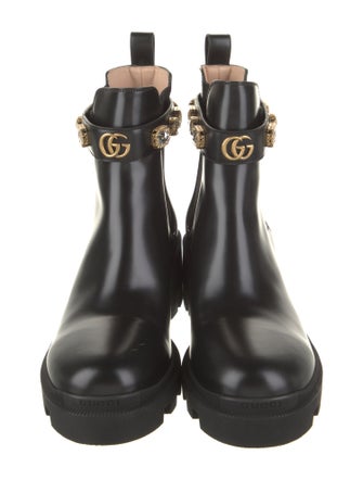 Gucci Leather Boots