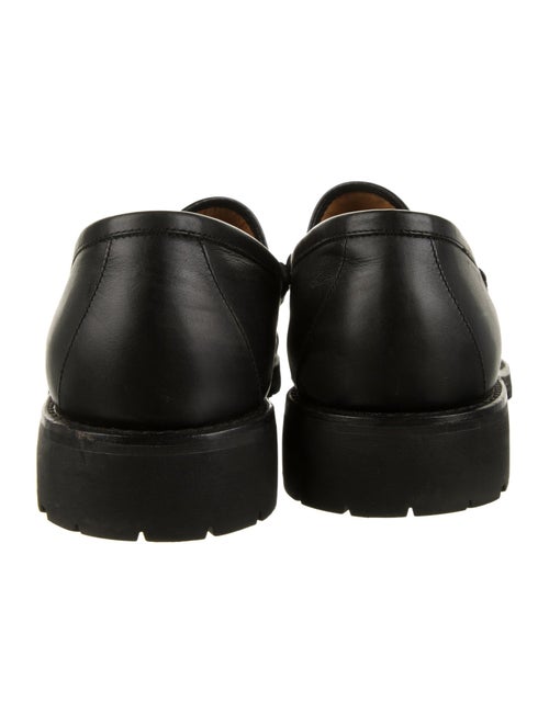 Gucci Horsebit Accent Leather Dress Loafers