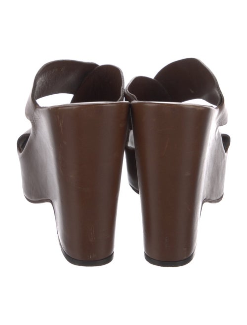 Gucci Horsebit Accent Leather Slides