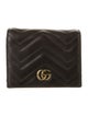 Gucci Marmont Double G Logo Compact Wallet
