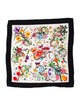 Gucci Silk Floral Print Scarf