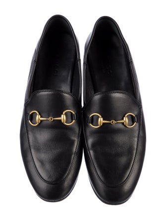 Gucci Horsebit Accent Leather Loafers