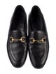 Gucci Horsebit Accent Leather Loafers