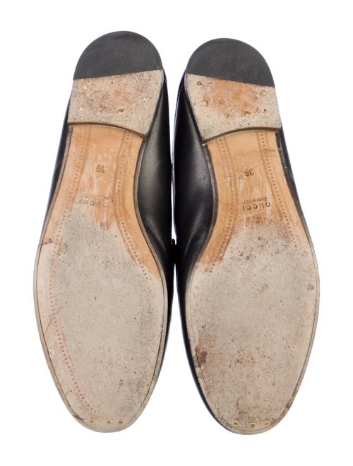 Gucci Horsebit Accent Leather Loafers