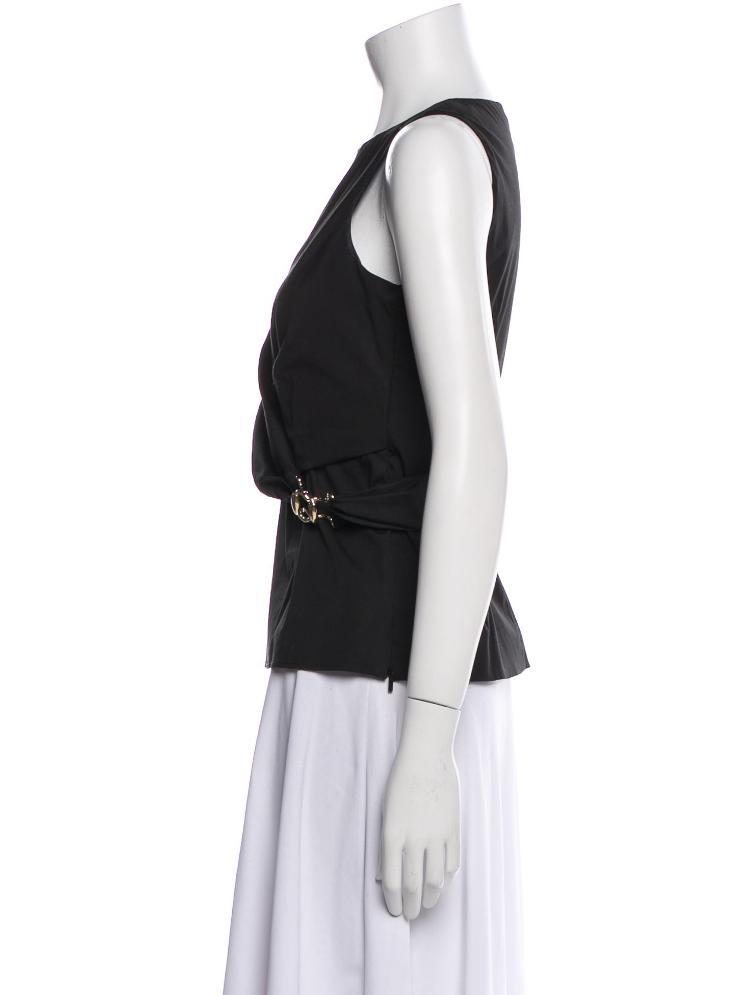 Gucci V-Neck Sleeveless Top