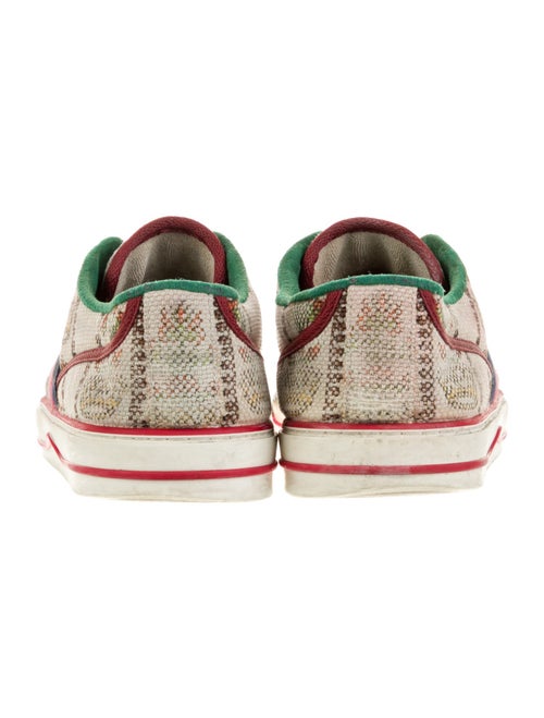 Gucci Sylvie Web Accent Canvas Athletic Sneakers
