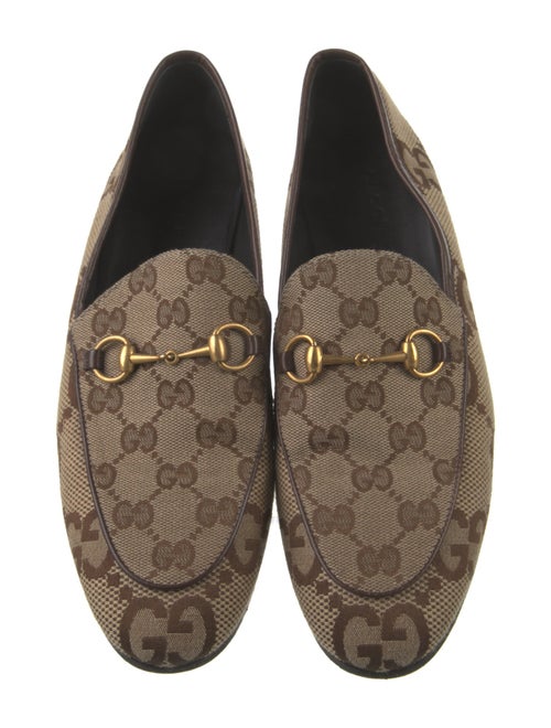 Gucci GG Canvas Canvas Loafers