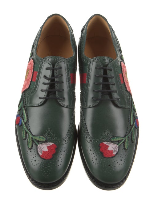 Gucci Leather Patterned Brogues