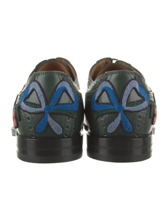 Gucci Leather Patterned Brogues