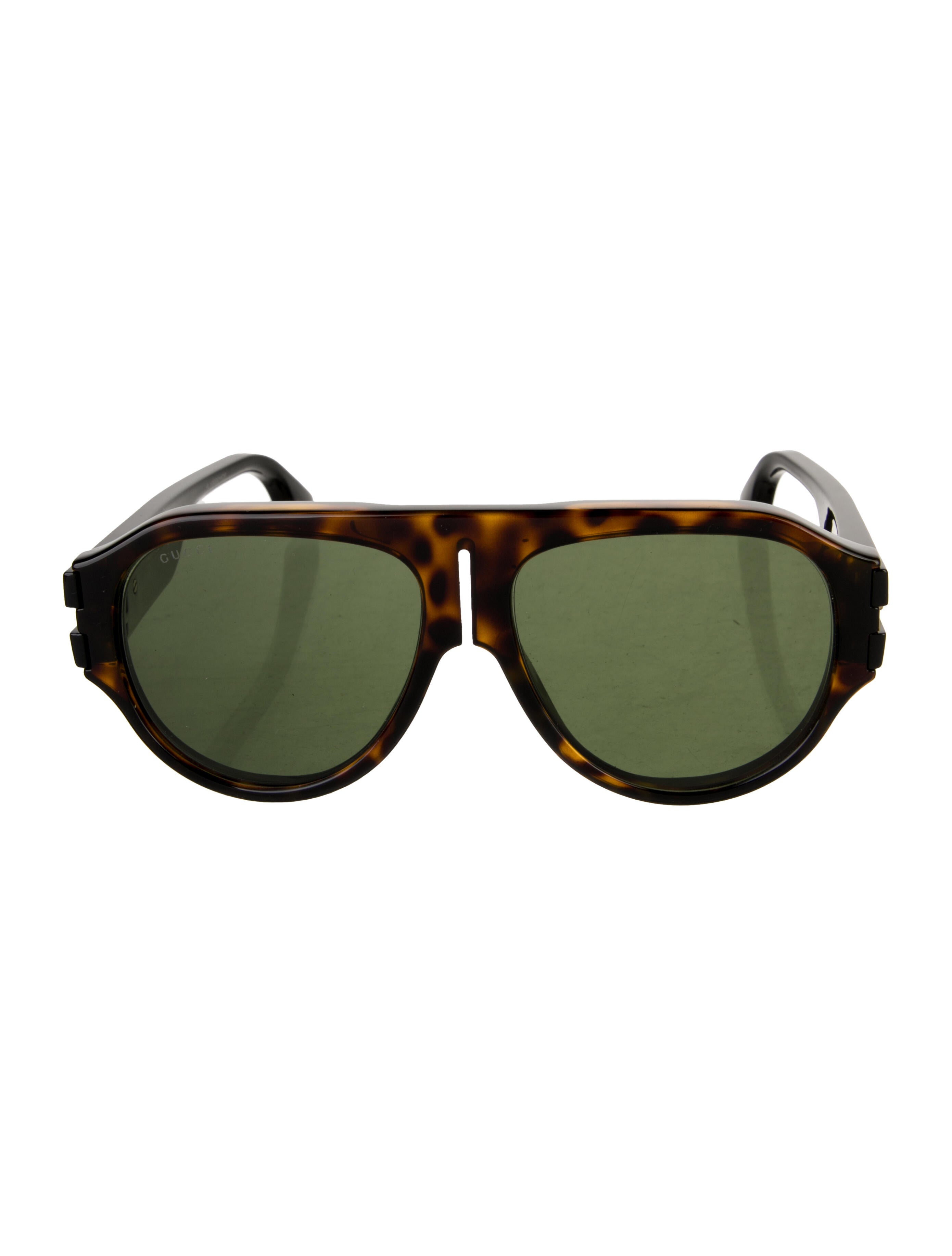 Gucci Shield Tinted Sunglasses