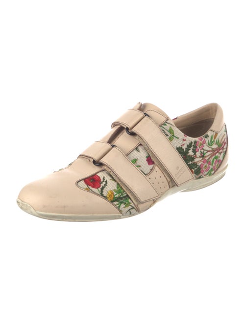 Gucci Blooms Print Canvas Sneakers