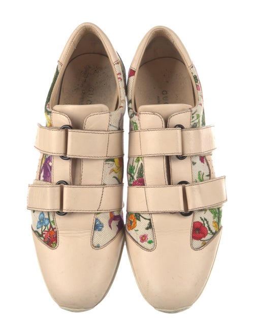 Gucci Blooms Print Canvas Sneakers