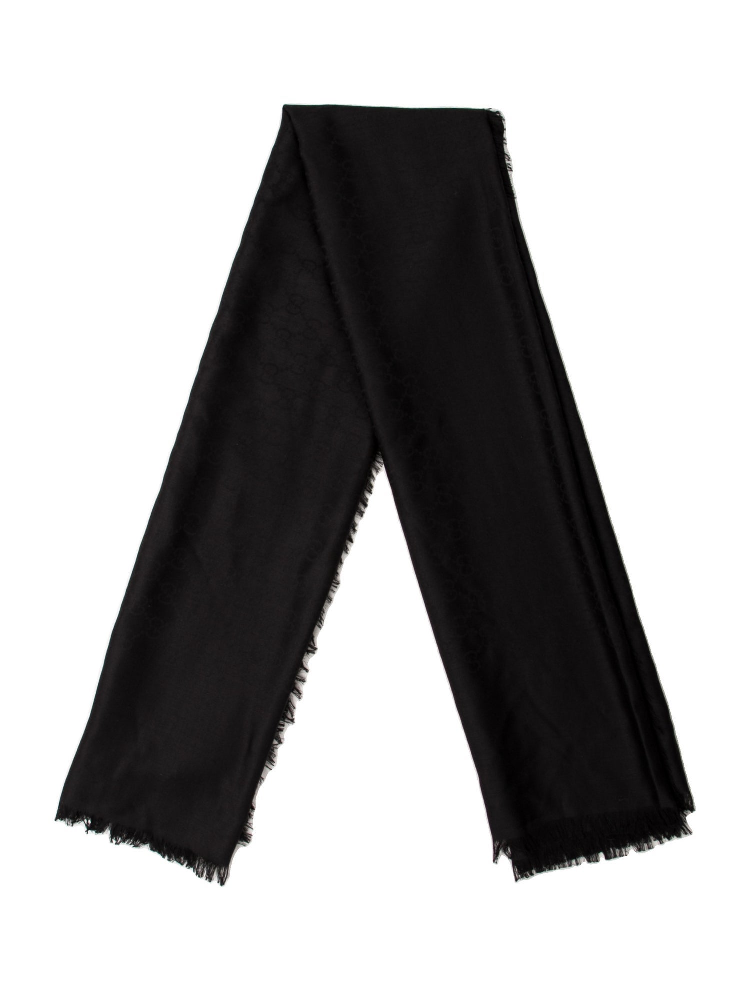 Gucci Wool GG Logo Scarf w/ Tags