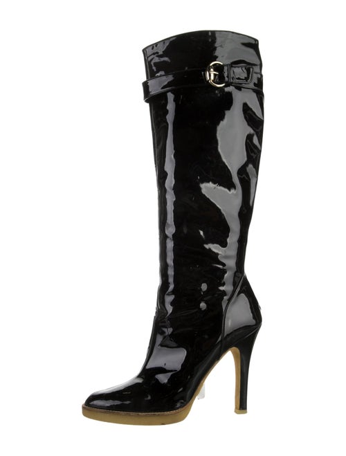 Gucci Patent Leather Boots