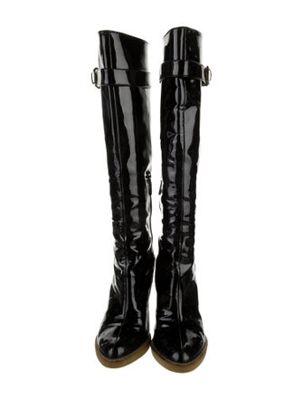 Gucci Patent Leather Boots