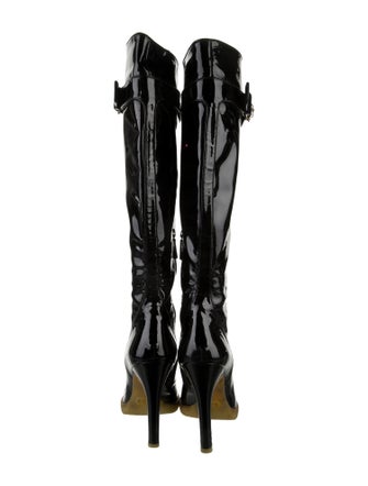 Gucci Patent Leather Boots