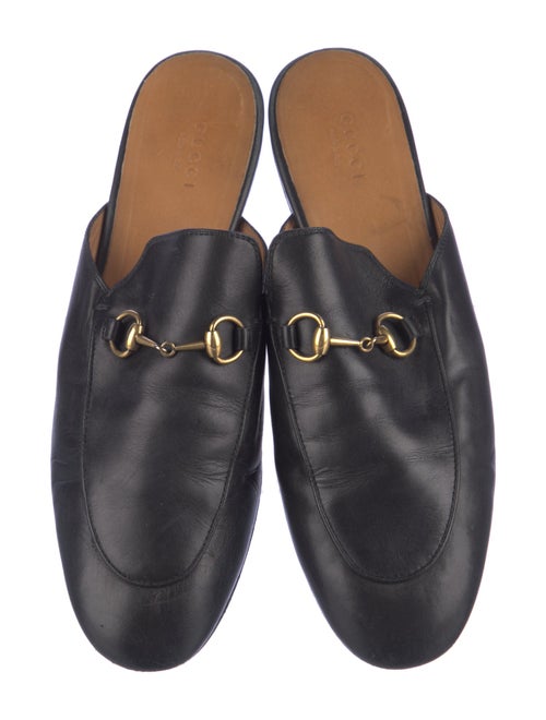 Gucci 1955 Horsebit Accent Leather Mules
