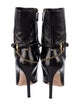 Gucci Hasler Horsebit Accent Leather Lace-Up Boots
