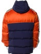 Gucci Colorblock Pattern Puffer Coat