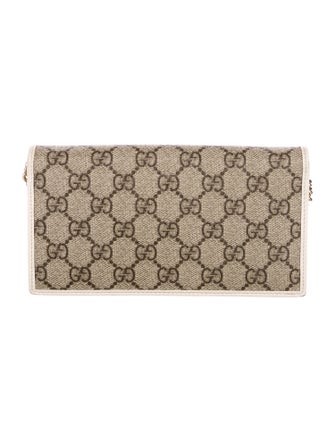 Gucci GG Supreme Wristlet