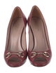 Gucci Horsebit Accent Leather Pumps
