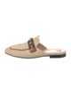 Gucci Web Accent Canvas Mules