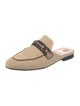 Gucci Web Accent Canvas Mules