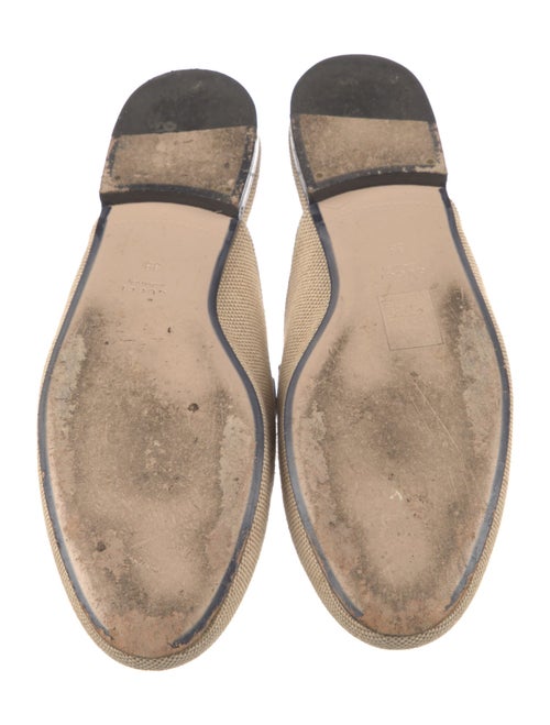 Gucci Web Accent Canvas Mules