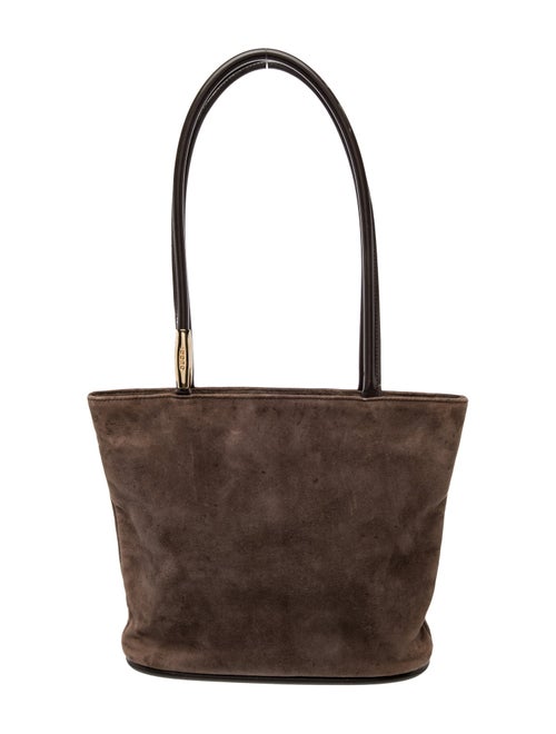Gucci Suede Bucket Bag