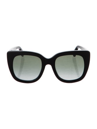 Gucci Interlocking G Logo Square Sunglasses