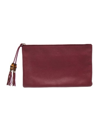 Gucci Bamboo Clutch
