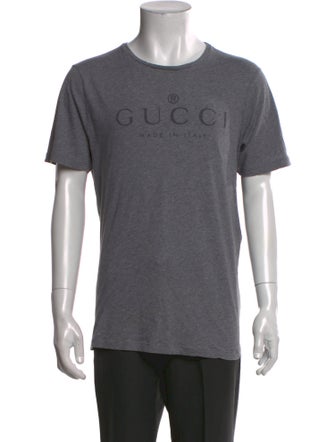 Gucci Graphic Print Crew Neck T-Shirt