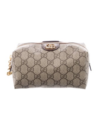 Gucci GG Supreme Cosmetic Bag
