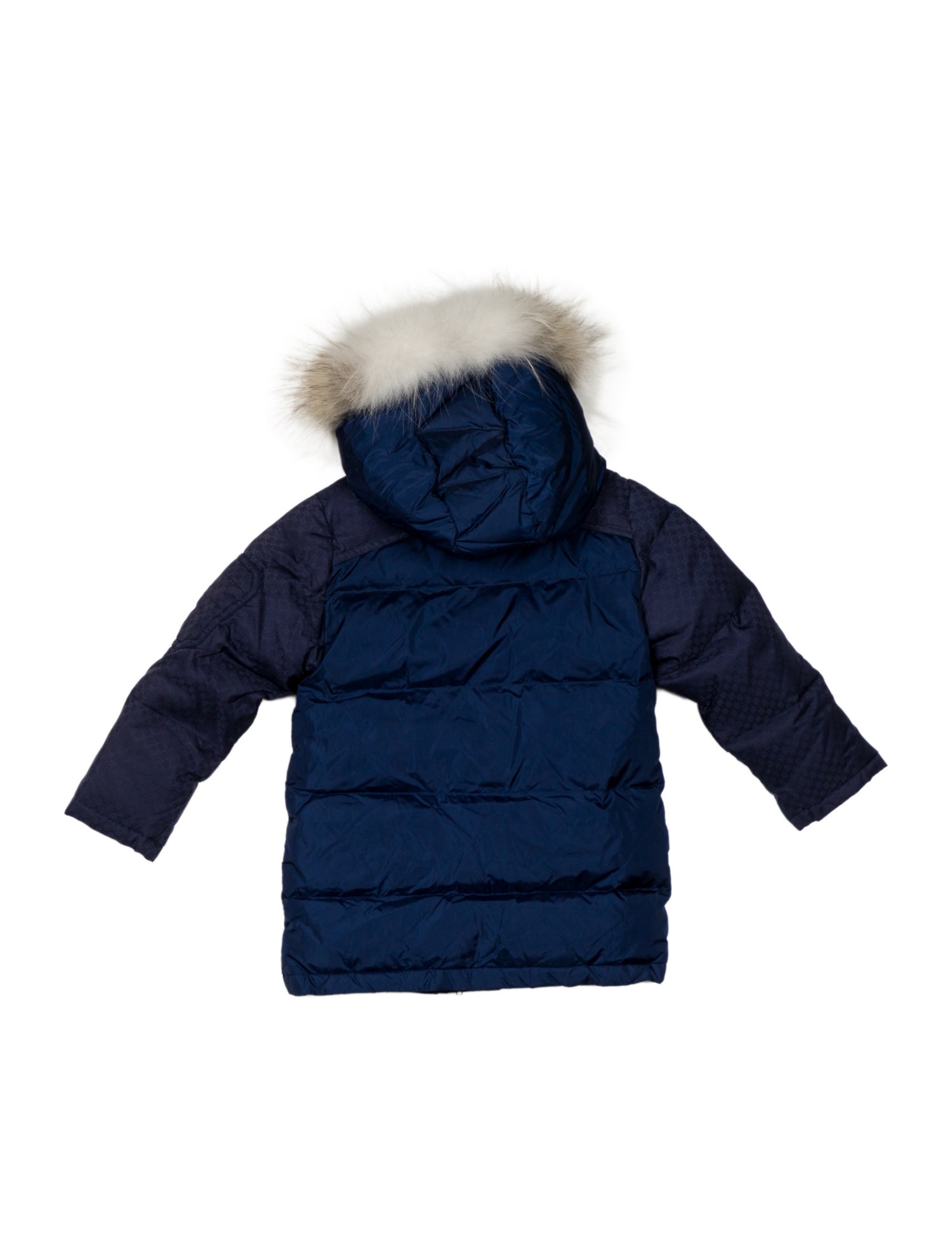 Gucci girls toddler' blue and red coat