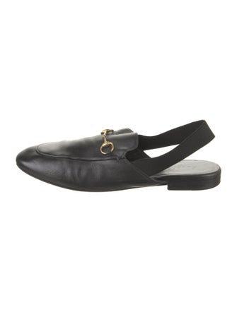 Gucci 2010's Horsebit Accent Slingback Flats