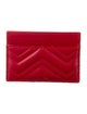 Gucci Matelasse GG Marmont Card Holder Double G Logo Card Holder