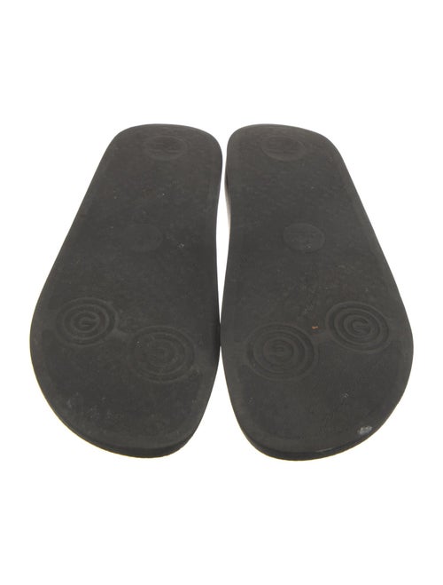 Gucci Running GG Logo Rubber Slides