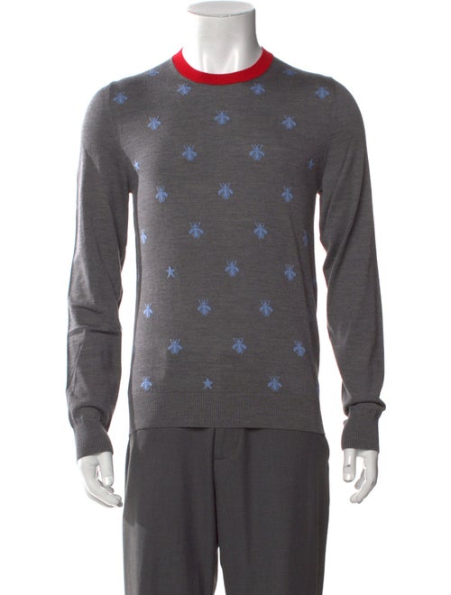 Gucci 2017 Bee Accent Pullover