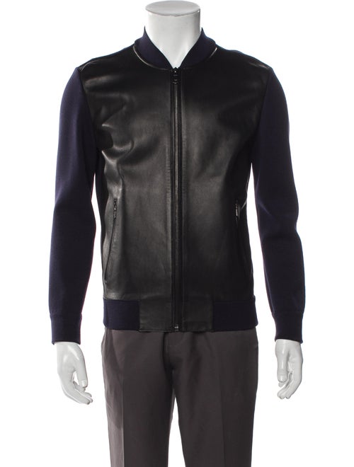 Gucci Lamb Leather Bomber Jacket