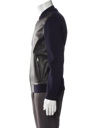 Gucci Lamb Leather Bomber Jacket